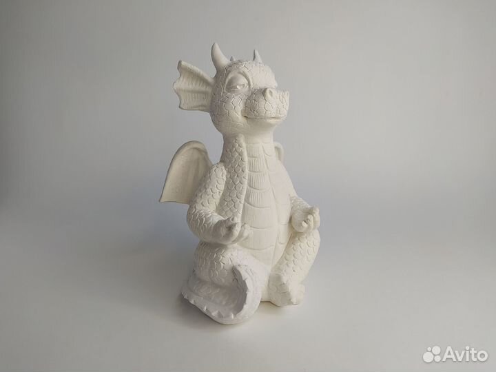 Дракон ручной работы, фигурка - символ 2024года