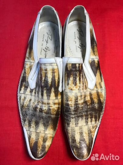 Туфли мужские лоферы 42 кожаные