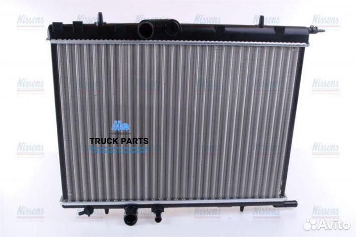 Nissens 63502 Радиатор peugeot 206 98-06