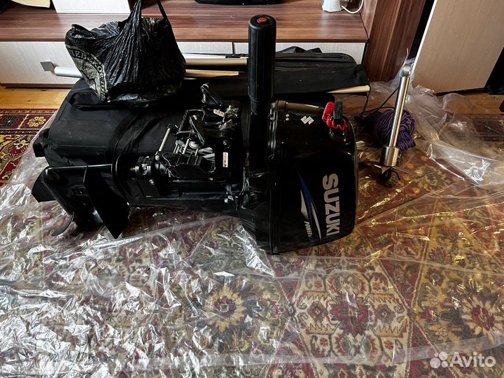 Лодка хантер 360 с мотором Suzuki 9.9 AS (15)