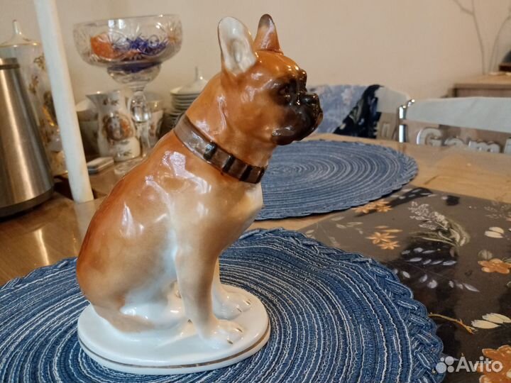 Статуэтка фарфор боксёр лфз