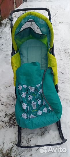 Санки коляска Ника