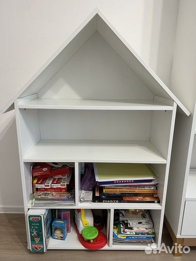 Шкаф (стеллаж) домик