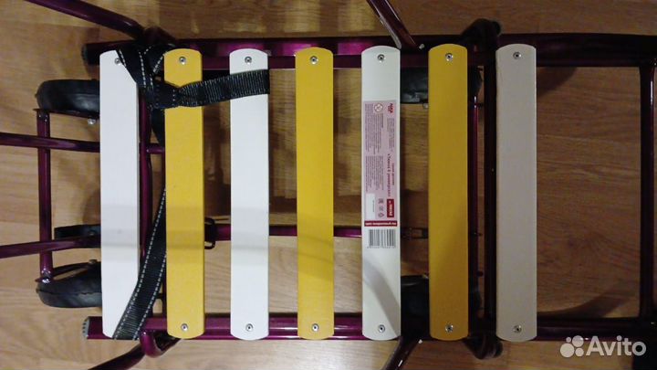 Детские санки с колесами Тимка 6