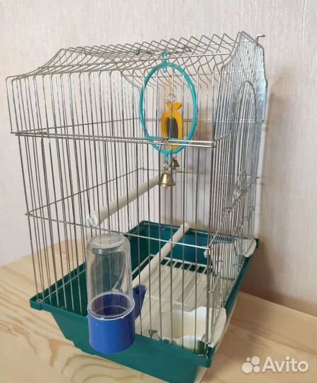 Клетка для волнистого попугая бу
