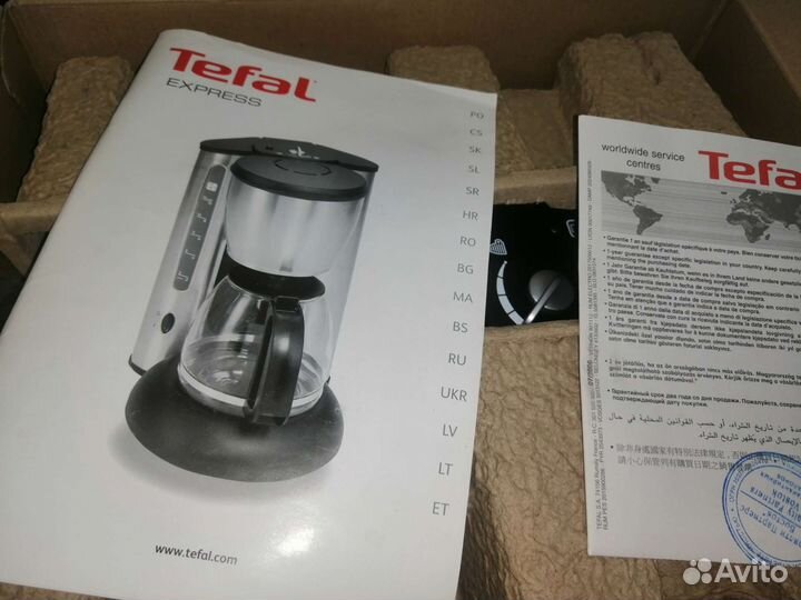 Кофеварка Tefal express