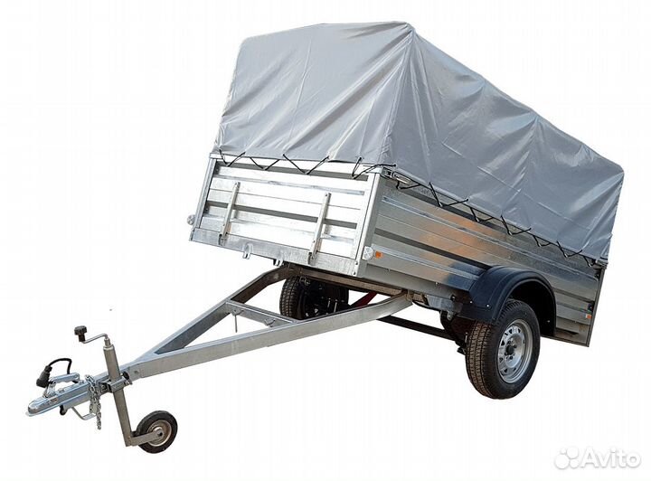 Прицеп спутник 2,2х1,3м оцинкованный