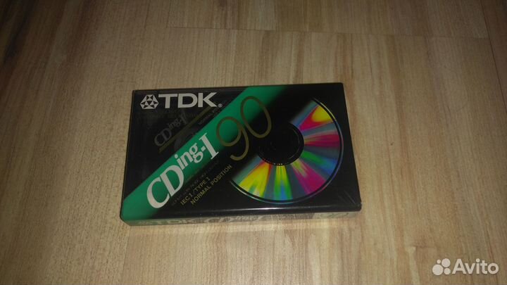 Аудиокассета TDK CDing-1 90