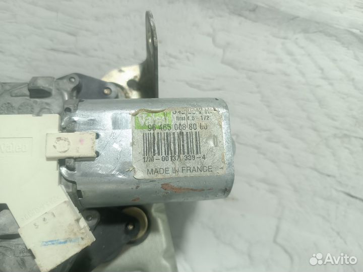 Моторчик стеклоочистителя задний peugeot 407