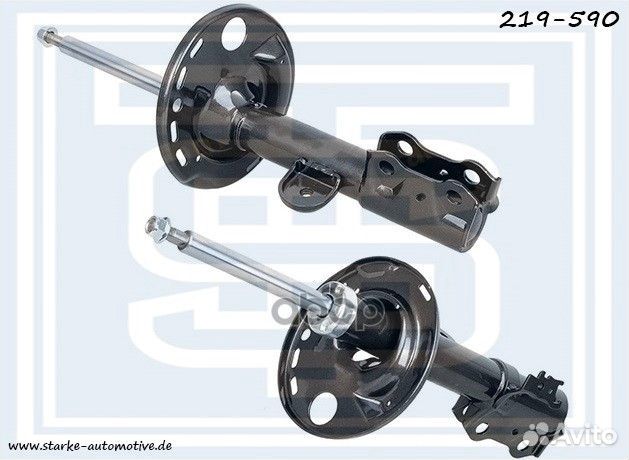 Амортизатор перед. Toyota RAV 4 06- L starke 2