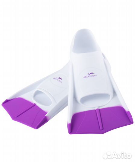 Ласты тренировочные Pooljet White/Purple, XXS
