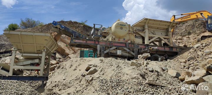 Подрядное дробление, переработка горной массы