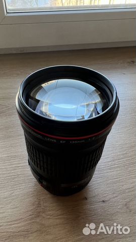 Объектив Canon ef 135mm f 2l usm
