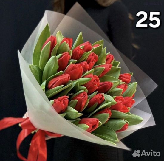 Букеты из тюльпанов (Арт.38559)