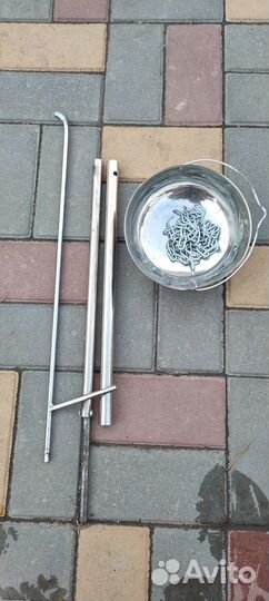 Тренога (одноногая) для костра