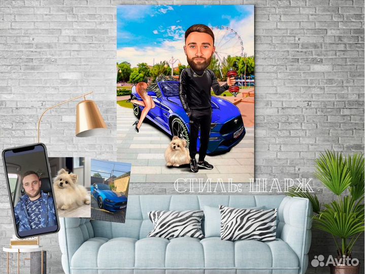 Портрет по фото в Краснодаре