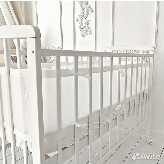 Бортики в детскую кроватку