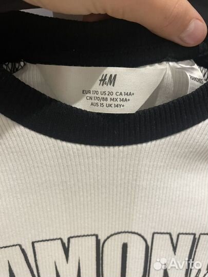 Лонг в стиле Y2K (h&m)