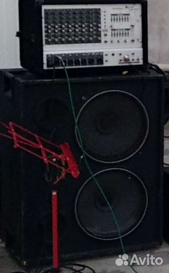 Усилитель (микшер) phonic Power POD 1062,колонки