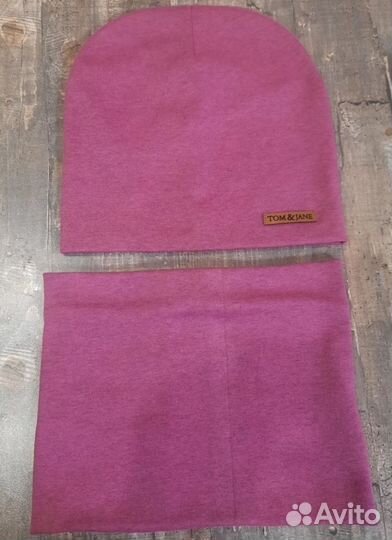 Шапка+снуд для прогулок