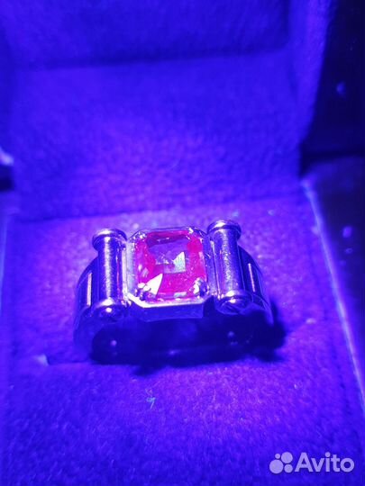 Кольцо с Александритом сертификат МГУ