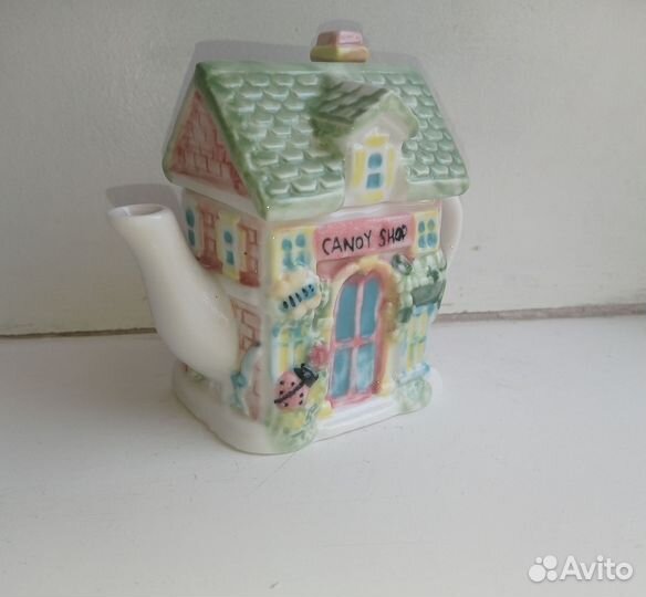 Чайник заварочный фарфоровый маленький