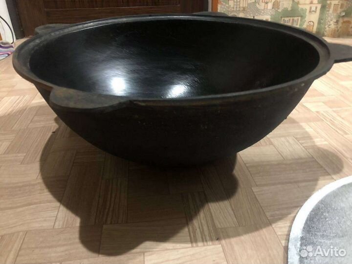 Казан чугунный узбекский 16 литров