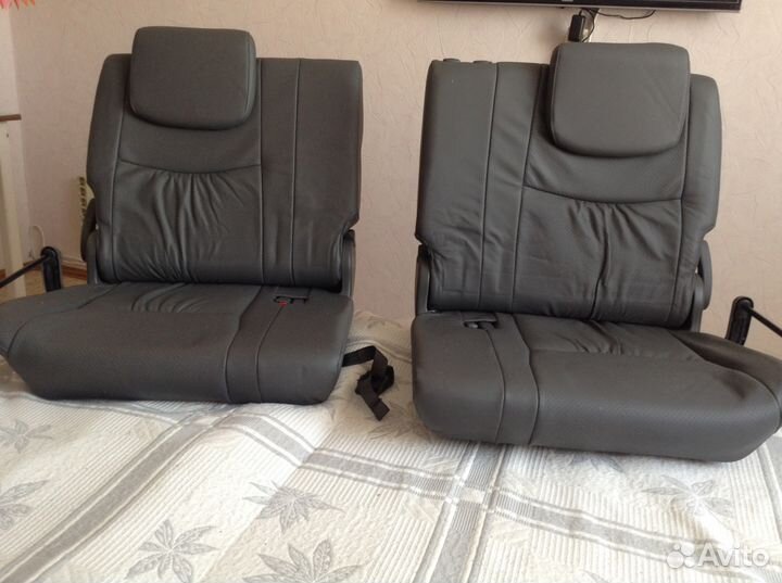 Третий ряд сидений (кожа) для Toyota LC 120