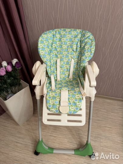 Chicco Polly 2-в-1 - стульчик для малыша -Италия