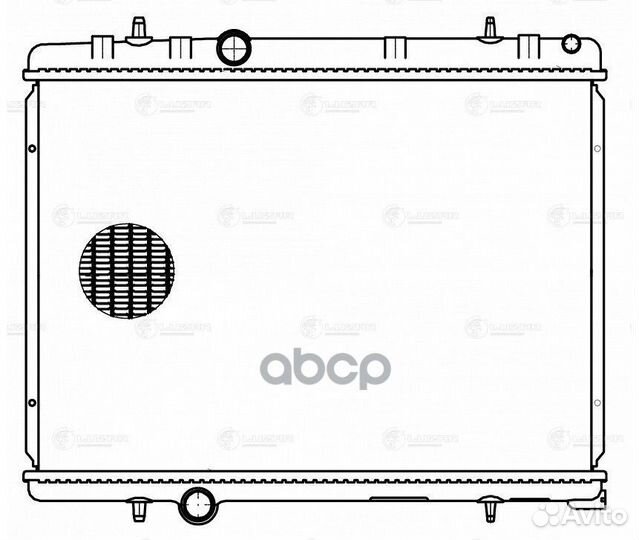 Радиатор охл. для а/м Peugeot 308 (07) /407 Cit