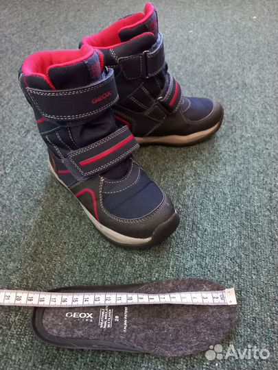 Зимние сапоги geox 28