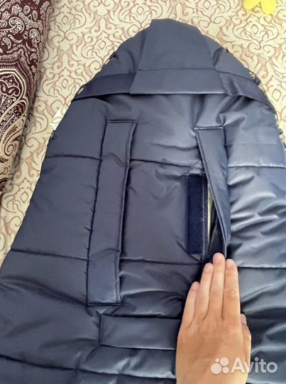 Зимний конверт в коляску