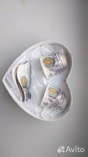 Подарочный набор (2 чашки +2 блюдца)