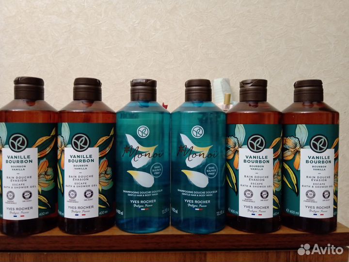 Гели для душа и молочко для тела Ив Роше