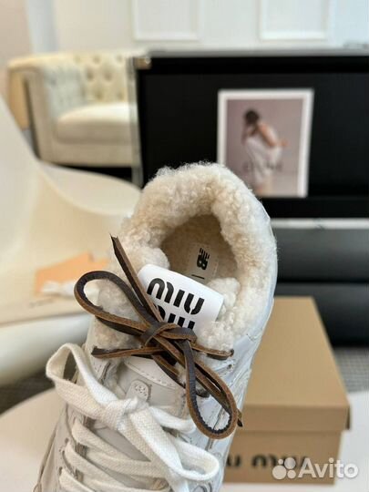 Кроссовки зимние New Balance x Miu Miu 530 SL