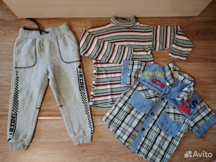 Вещи пакетом на мальчика 74 80 86