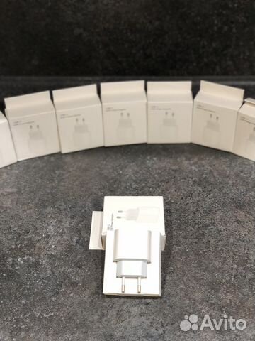 Быстрая зарядка блок питания 20w для iPhone Apple