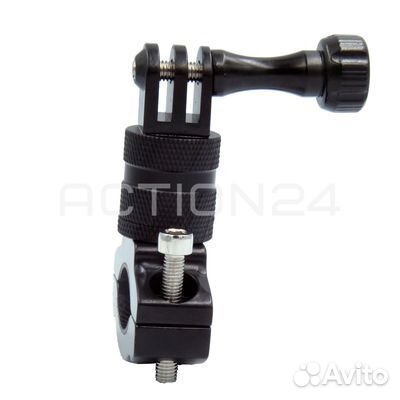 Крепление на трубу 360 металлическое для экшн каме