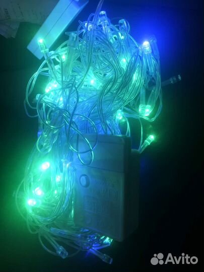 Гирлянда 9метров 7режимов новая