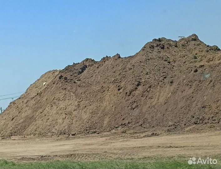 Земля котлованная для отсыпки участка