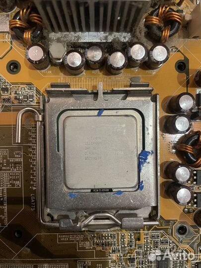 Мат. плата S-775 asus P5GPL-X + Проц + Память