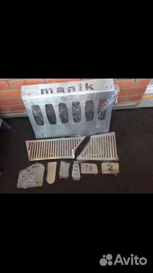 Защита Картера и накладки на hummer