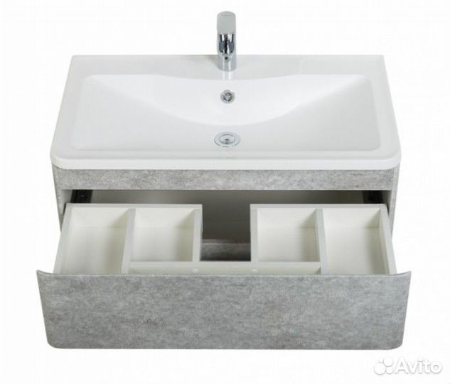 Мебель для ванной BelBagno Albano 100 Cemento Verona Grigio