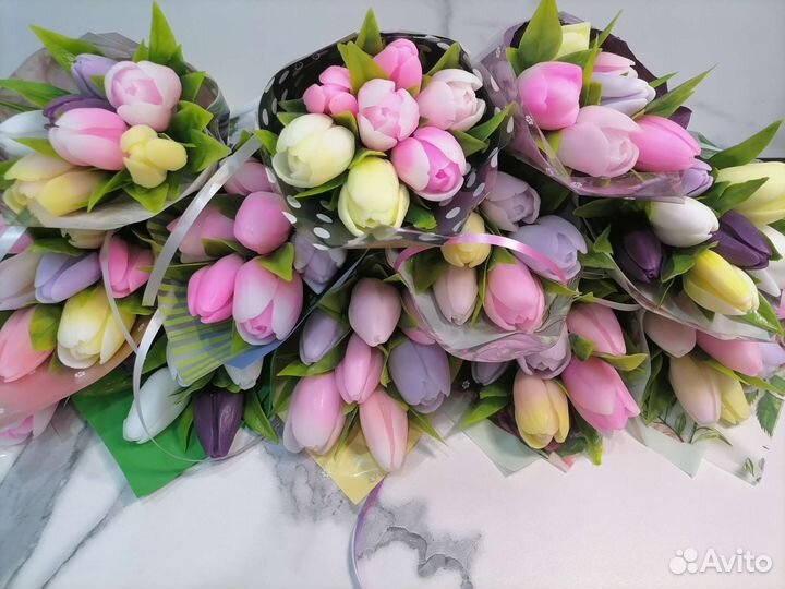 Букет из мыла