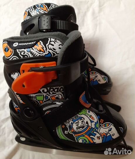 Коньки детские раздвижные nordway