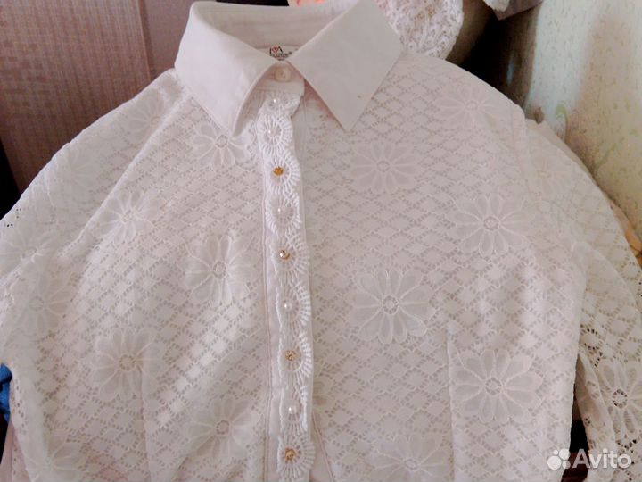 Блузки школьные 2шт