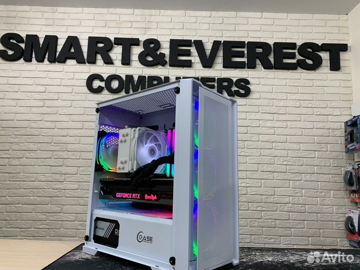 Игровой пк Core i3 10100F+RTX 2060+16GB+SSD