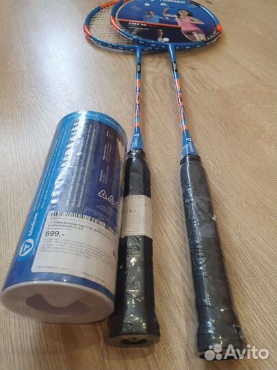Ракетки для бадминтона torneo. Набор бадминтона