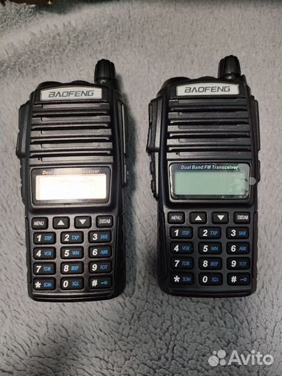 Комплект раций 2 шт Baofeng UV-82 8W