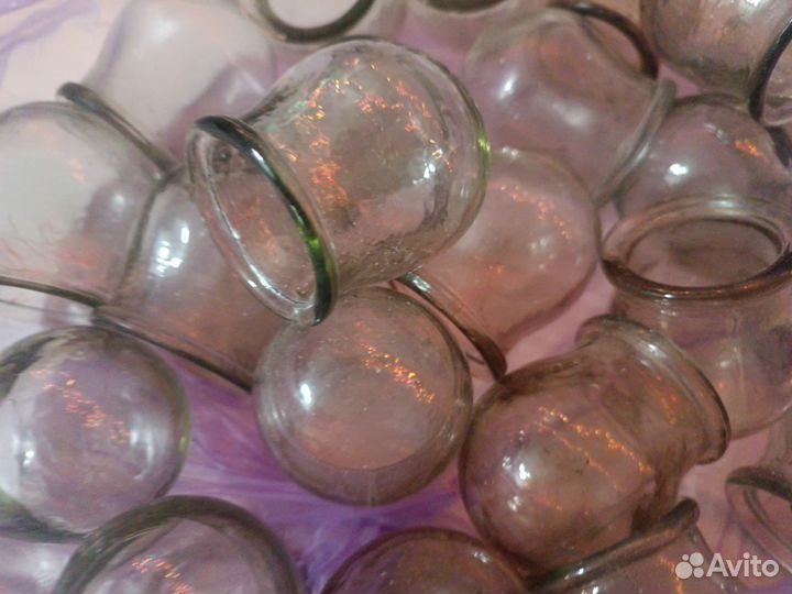 Банки стеклянные медицинские